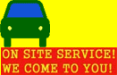 on site service! we come to you